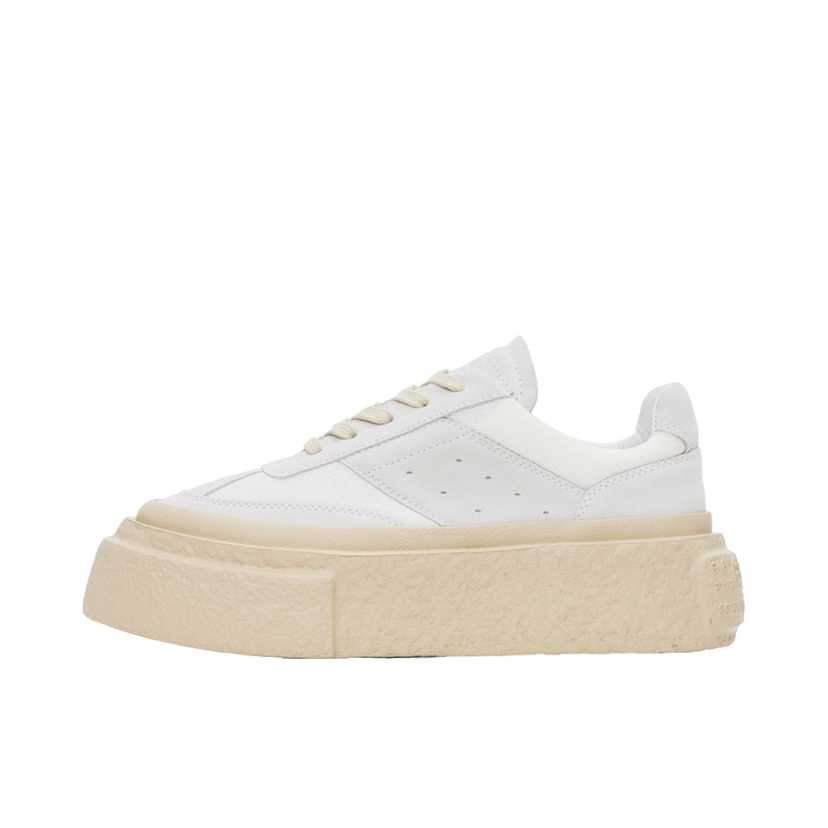 Tennarit ja kengät Maison Margiela MM6 Crosta London & Mesh "White Gray" Beige | S59WS0221 P6389