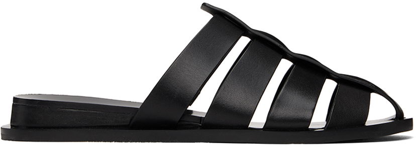 Kengänhoito rag & bone rag & bone Beau Fisherman Slides Musta | WFF24PF046LE46