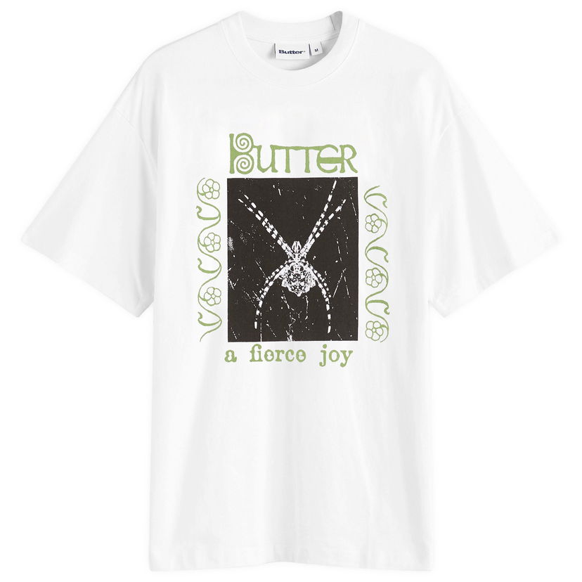 T-paita Butter Goods Fierce Joy Graphic Tee Valkoinen | BG253108-WHT