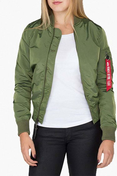 Bomber-takki Alpha Industries Bomber Jacket MA-1 TT 141041 Vihreä | 141041.01, 0