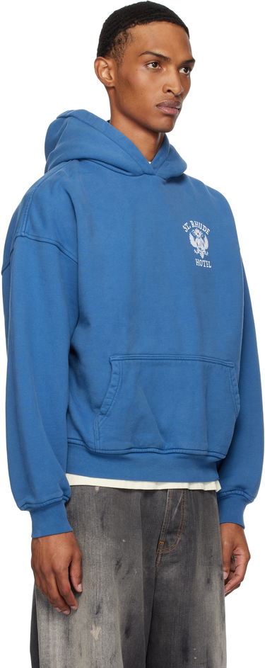 Huppari Rhude Rhude 'St Rhude' Seal Hoodie Sininen | RHPF25HO01012, 1