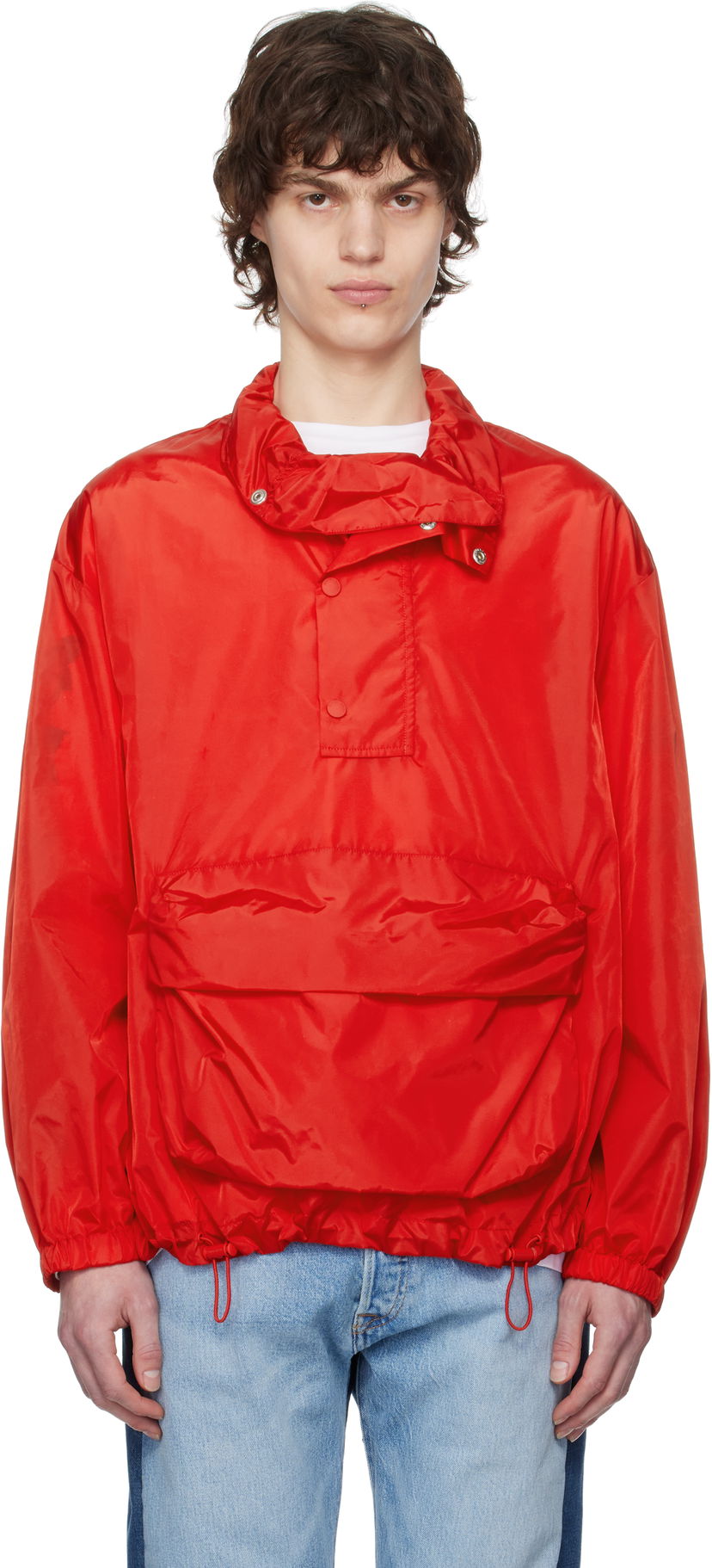 Tuulitakki Simone Rocha Simone Rocha Cargo Flap Pocket Jacket Punainen | 6123D 1067