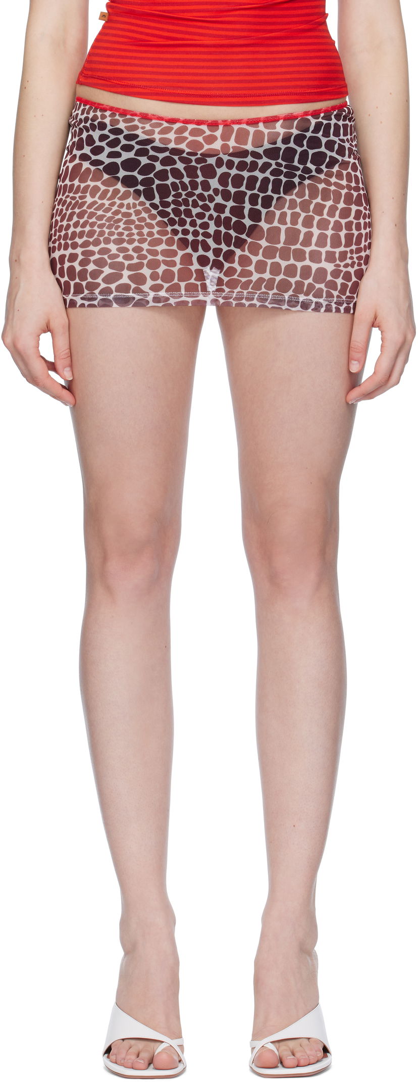 Hame Miaou Miaou Elektra Miniskirt Ruskea | 4014PM2LIZ