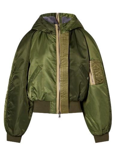Bomber-takki Andersson Bell Kamila Colour Variation N2B Bomber Jacket Vihreä | AWA487W