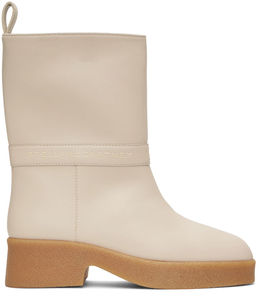 Tennarit ja kengät Stella McCartney Skyla Alter Sport Mat Boots Beige | 810131AP00M0