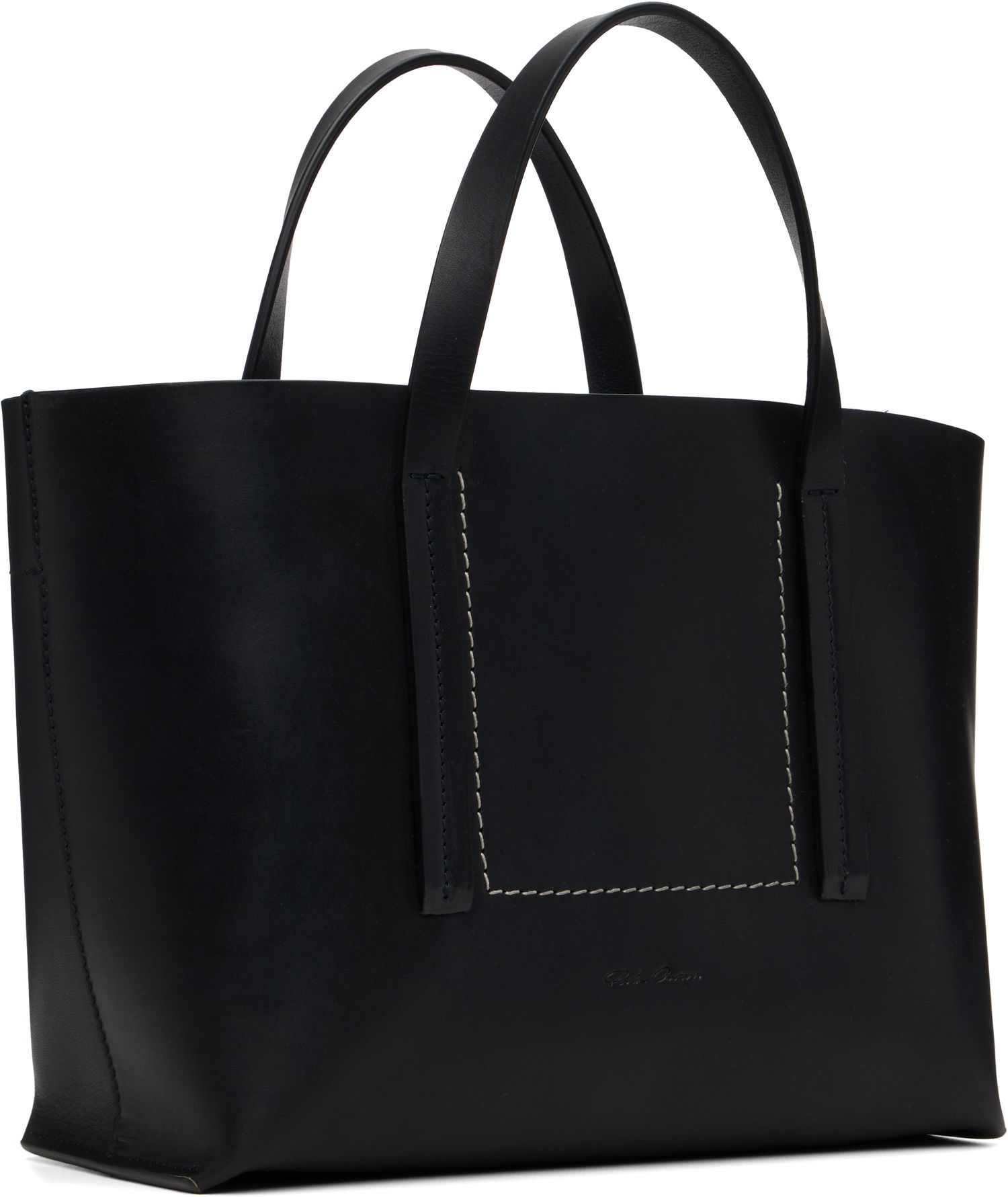 Kangaskassi Rick Owens Rick Owens Concordians Mini Shopper Tote Musta | RA02E0764 LGE, 1