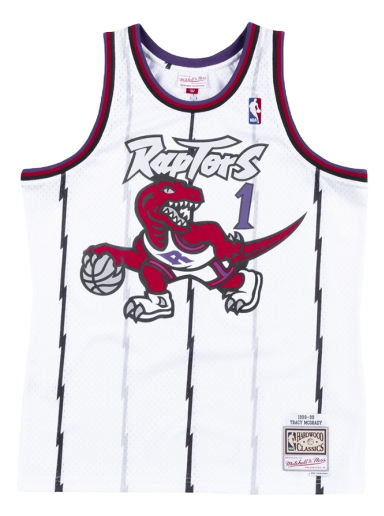 Jersey Mitchell & Ness Toronto Raptors Tracy McGrady Swingman Jersey Valkoinen | SMJYAC18106-TRAWHIT98TMC