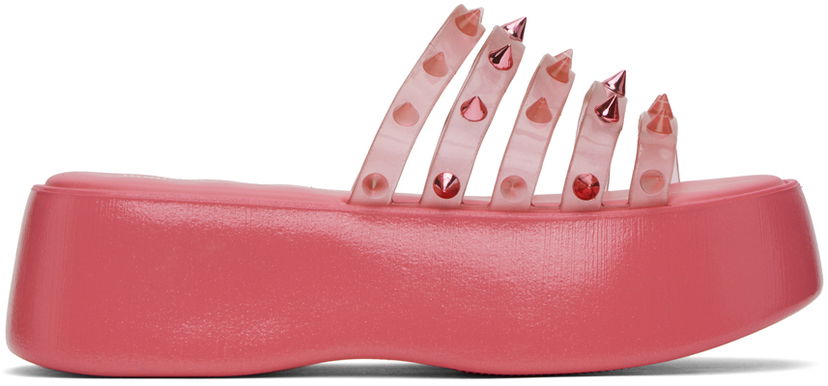 Asusteet Jean Paul Gaultier Jean Paul Gaultier Becky Punk Love Platform Sandals Vaaleanpunainen | 23/12-F-CS002-X033-22