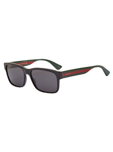 Aurinkolasit Gucci Sylvie Striped Sunglasses Musta | GG0340S-006
