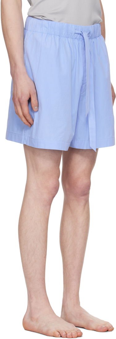 Pyjama TEKLA Tekla Poplin Pyjama Shorts Sininen | PPL-SHORTS-346, 4