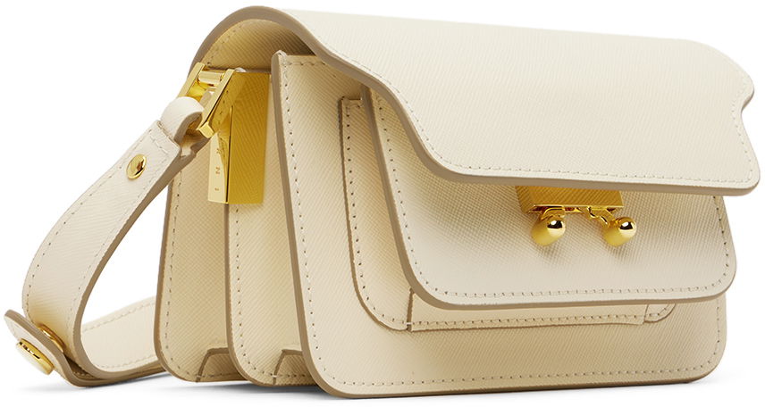 Käsilaukku Marni Marni Trunk Mini Bag Beige | M00997, 1