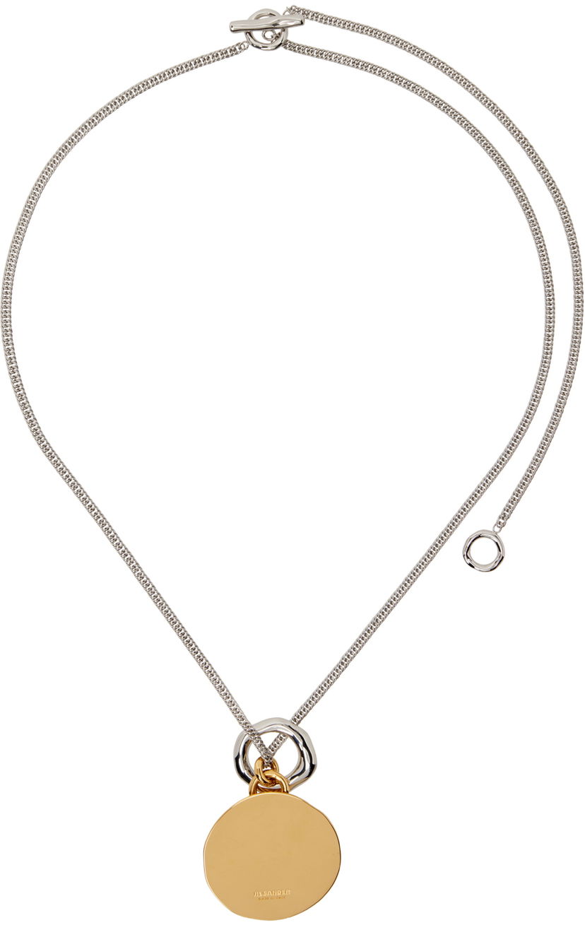 Kaulakoru Jil Sander Pendant Necklace Harmaa | J30UU0036_P4877