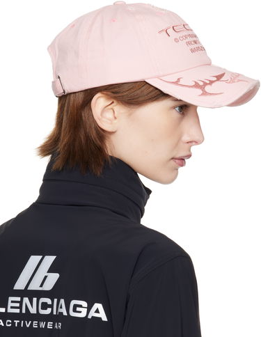 Korkki MISBHV Tecno Cap Washed Pink Vaaleanpunainen | 230A505, 3