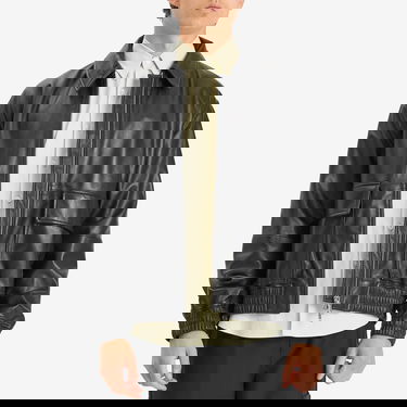 Bomber-takki Studio Nicholson Studio Nicholson Bomber Jacket, Size Large Musta | PISTONSNM-1115-BLK, 2