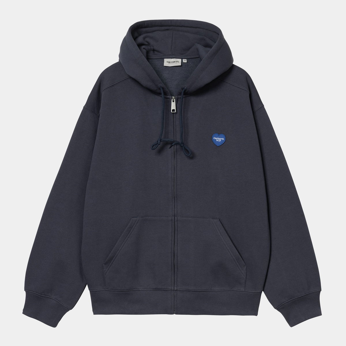Huppari Carhartt WIP Hooded Heart II Hartt Sweat Jacket Tummansininen | I035176_7, 0