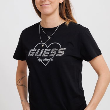 T-paita GUESS Guess Narciso T-Shirt Musta | V5GI10K9RM1-JBLK, 2