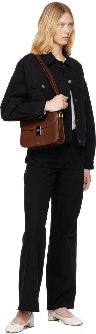 Jeans A.P.C. A.P.C. Elisabeth Wide-Leg Jeans Musta | COGBJ-F09181, 3