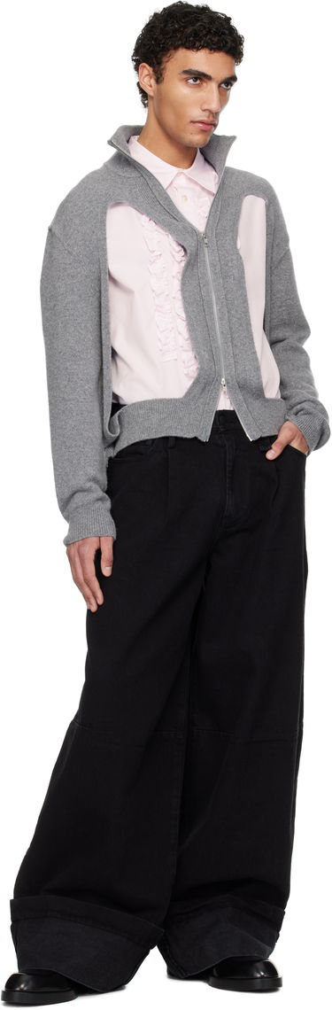 Jeans Simone Rocha Simone Rocha Embellished Puddle Jeans Musta | 4131B 1239, 4