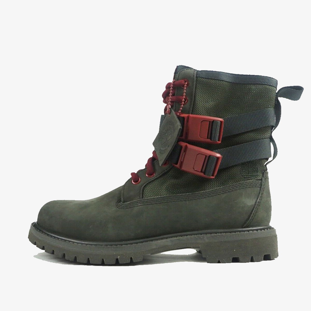 Tennarit ja kengät Timberland AUTHENTICS F/L DOUBLE BUCKLE WP BOOT Vihreä | TA21SZ, 0