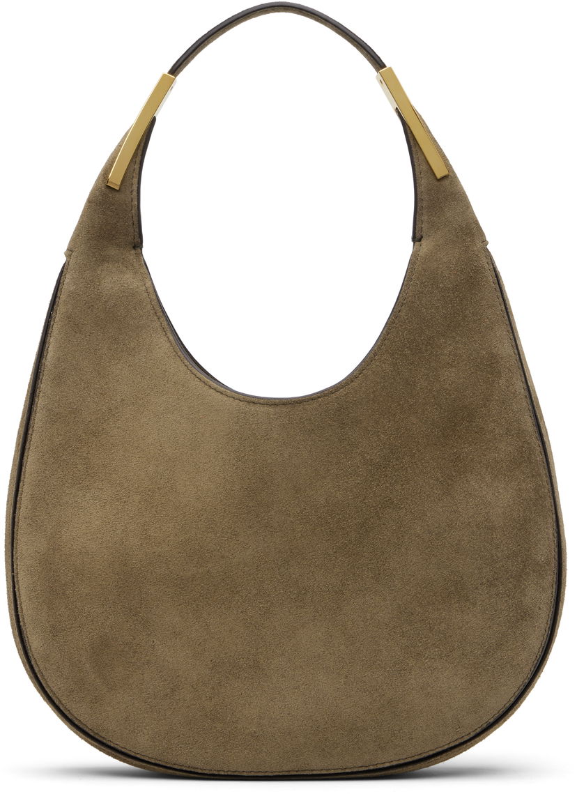 Olkalaukku Savette Savette Small Florence Suede Shoulder Bag Vihreä | H-036-03-03