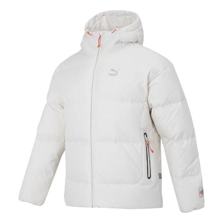 Puffer takki Puma Replicat Puffer Jacket Valkoinen | 624529-65