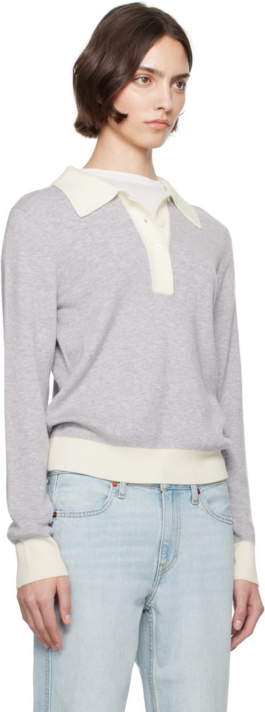 Villapaita RE/DONE Re/Done Color Block Polo Harmaa | 793-10WCLBPOL, 1