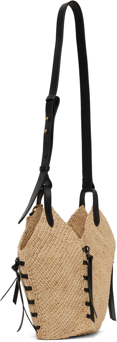 Käsilaukku ISABEL MARANT Isabel Marant Tampa Mini Raffia Tote Beige | PM0067FA-C1X07M, 2