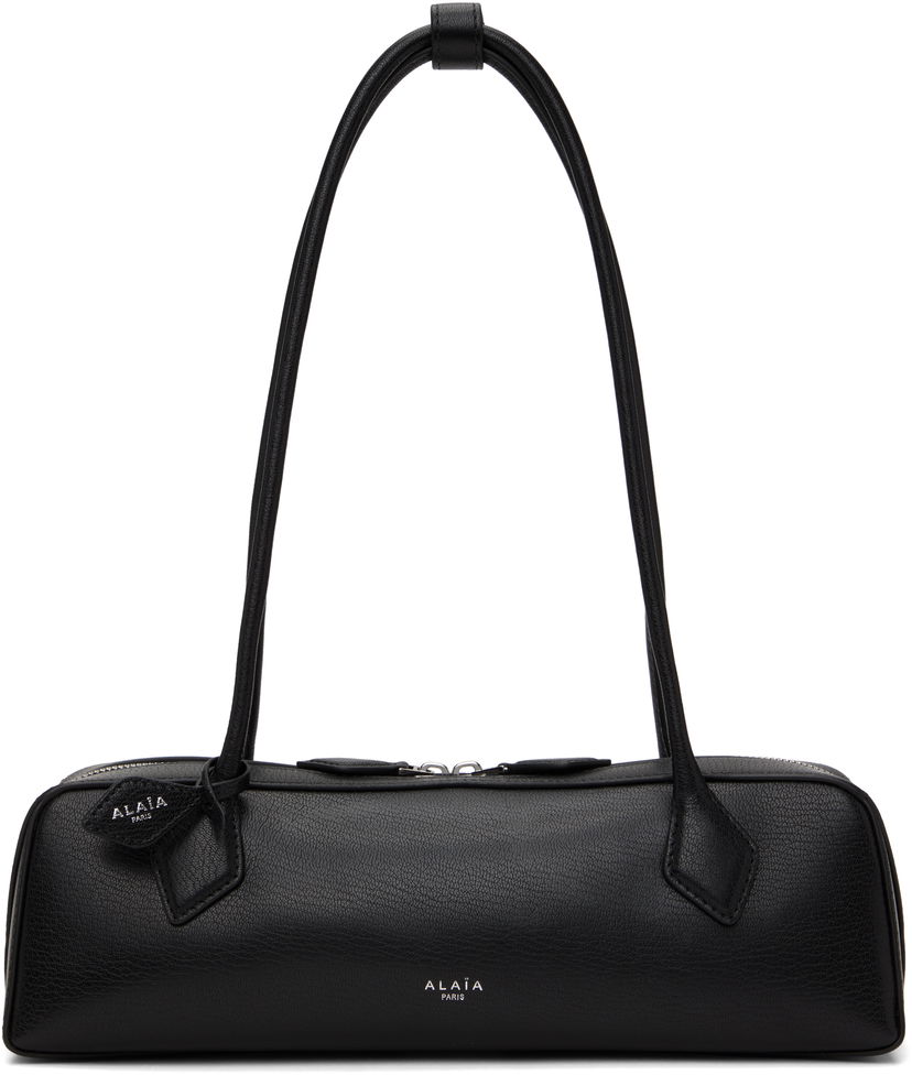 Käsilaukku Alaïa 'Le Teckel' Medium Leather Shoulder Bag Musta | AA1S06033CA212