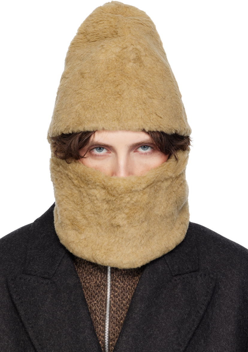 Huivi OUR LEGACY Faux-Shearling Snood Beige | A4258WD