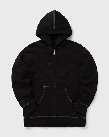 Huppari Comme des Garçons Full-Zip Hoodie Contrast Stitching Musta | HP-T012-W25-1, 1