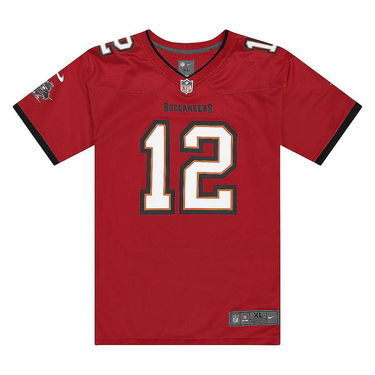 Jersey Nike NFL Tampa Bay Buccaneers Tom Brady 12 Home Jersey Punainen | 67NM-TBGH-8BF-2NQ, 1