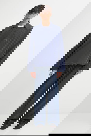 Housut Rains Rains x Umbro Wide High Waist Pants Tummansininen | 20810.142, 5