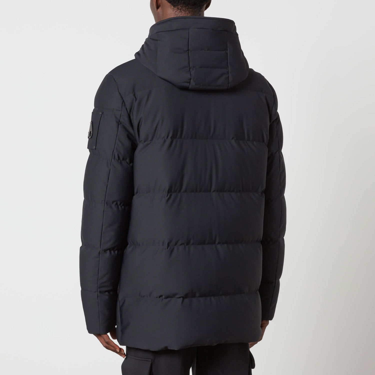 Parka Moose Knuckles Nylon Blend Down Coat Musta | M32MJ152-292, 1
