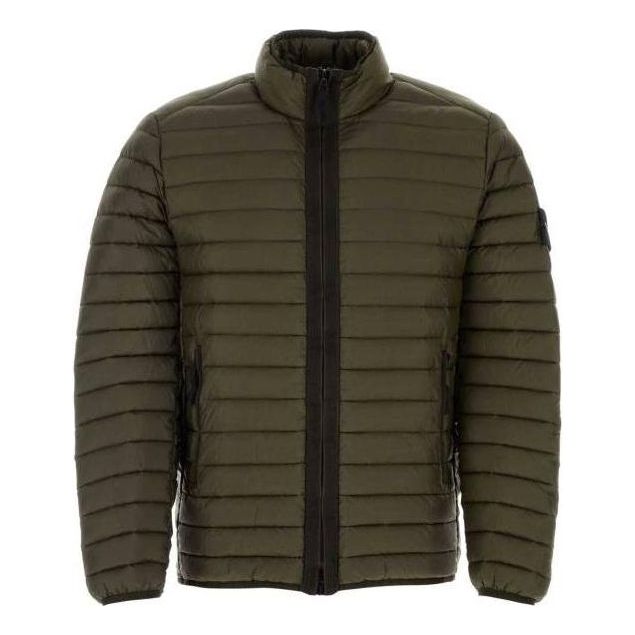 Puffer takki Stone Island Woven Chambers R Nylon Down Jacket Vihreä | 791542324-V0058