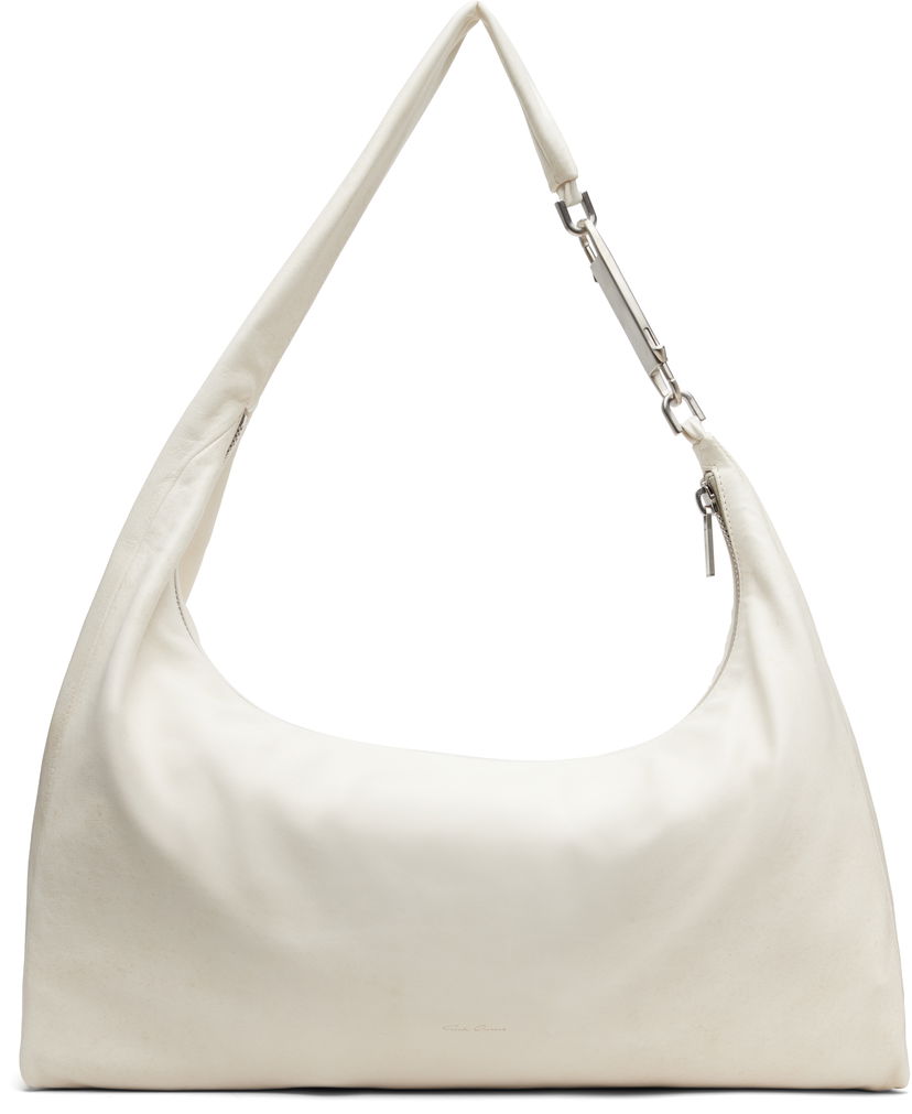 Olkalaukku Rick Owens Concordians Cropped Gemini Bag Valkoinen | RR02E1428 LBH