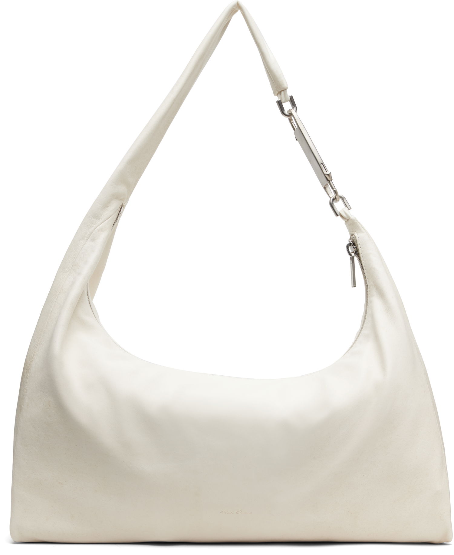 Olkalaukku Rick Owens Concordians Cropped Gemini Bag Valkoinen | RR02E1428 LBH, 0