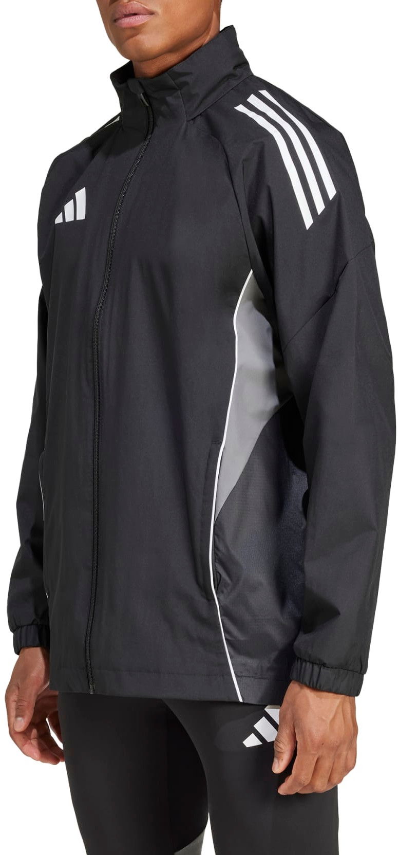 Tuulitakki adidas Performance TIRO25C AW Hooded Jacket Musta | iw0427
