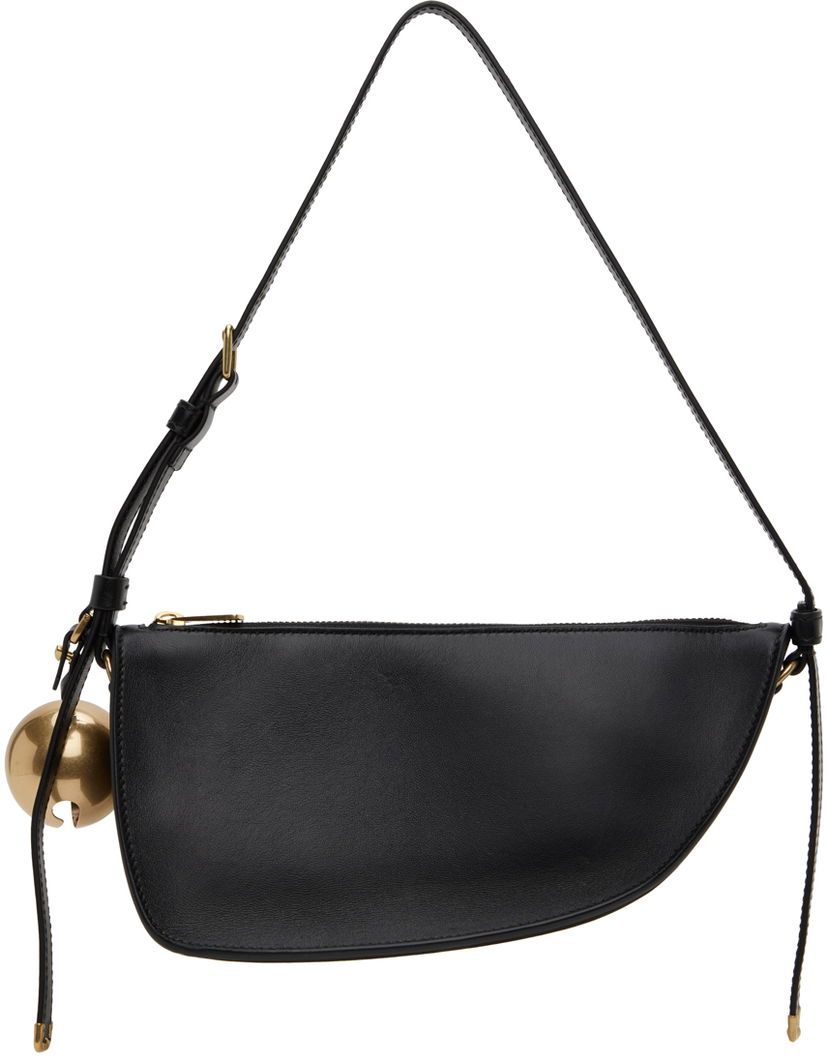 Olkalaukku Burberry Mini Shield Sling Bag Musta | 8077580