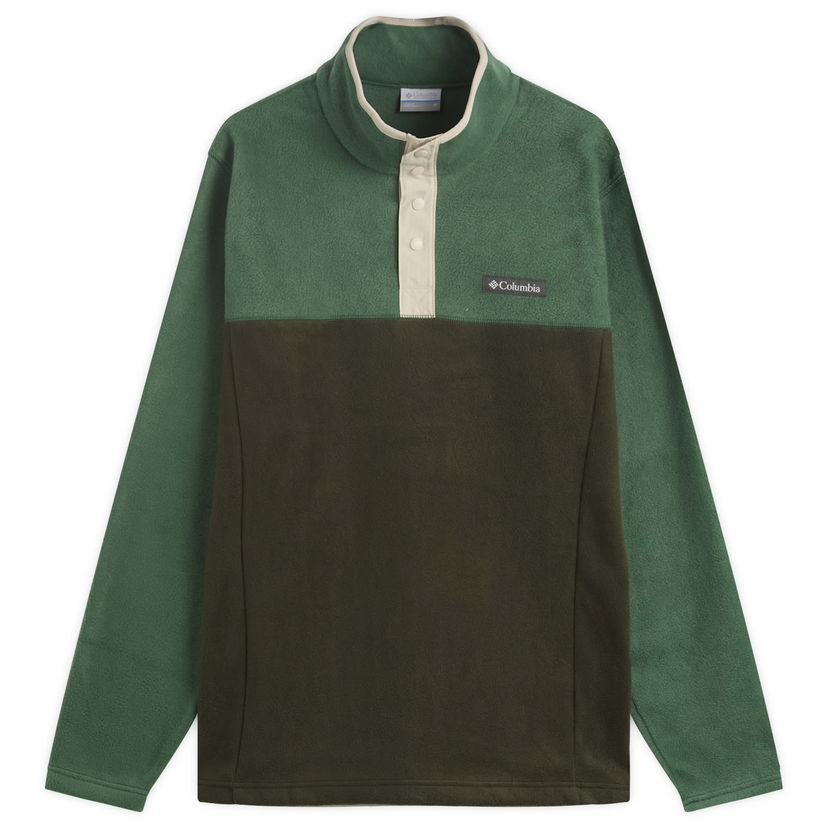 Huppari Columbia Steens Mountain Half Snap II Fleece Vihreä | 2097721-367