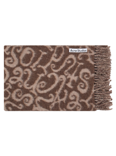 Huivi Acne Studios Volf Monogram Scarf Beige | CA0279-AFQ