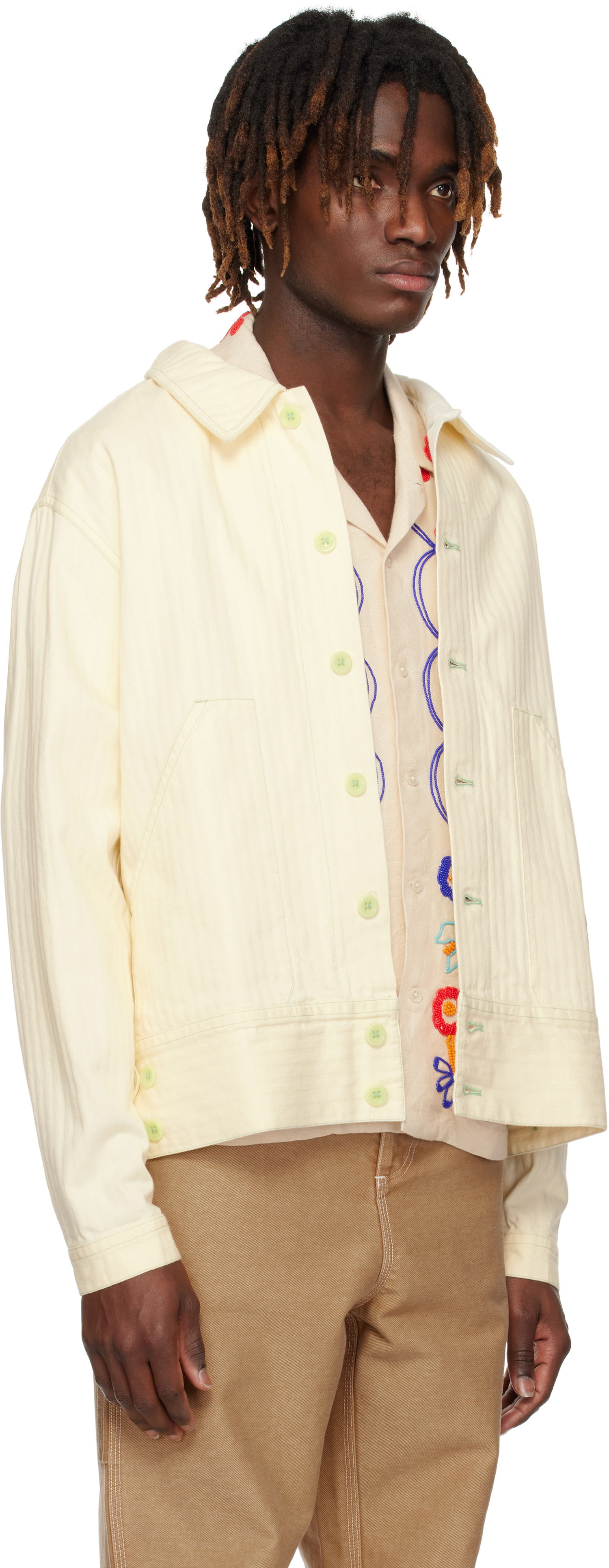 Takki Bode Bode Greenskeeper Knolly Brook Jacket Keltainen | MRS25JA006, 1