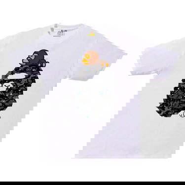 T-paita BAPE Space Camo Milo On Big Ape Tee Valkoinen | 2F30 110 008 WHITE, 1