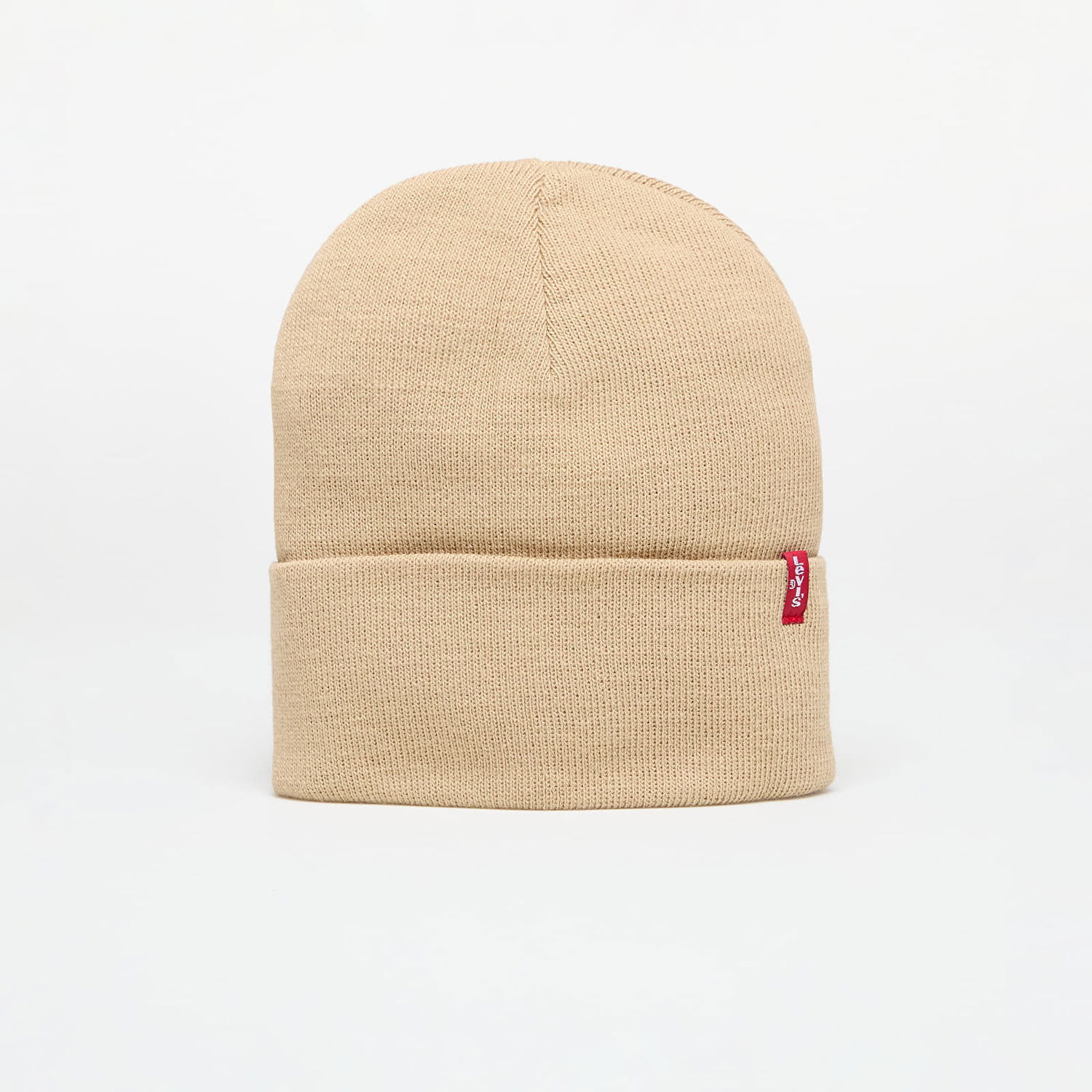Pipo Levi's Slouchy Red Tab Beanie Beige Universal Beige | D7543-0017, 0