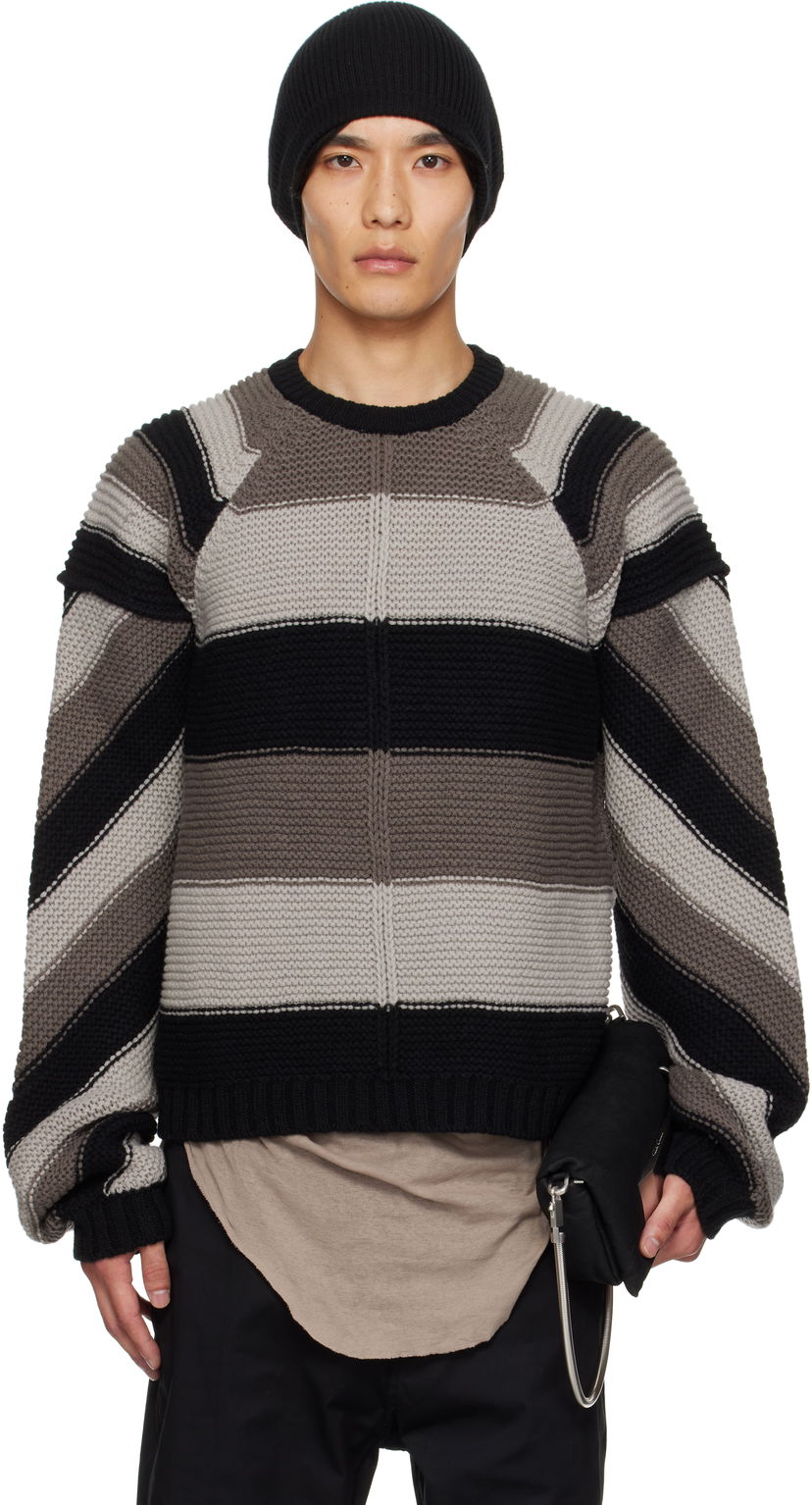 Villapaita Rick Owens Rick Owens Concordians Pitti Striped Sweater Monivärinen | RU02E1682 KWV