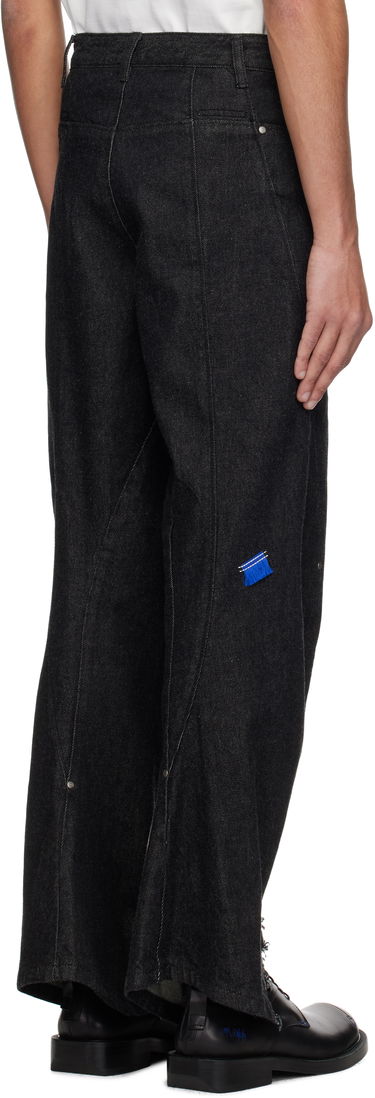 Jeans ADER ERROR ADER error 0105 Split Hem Jeans Musta | BO01SSJE0105BK, 2