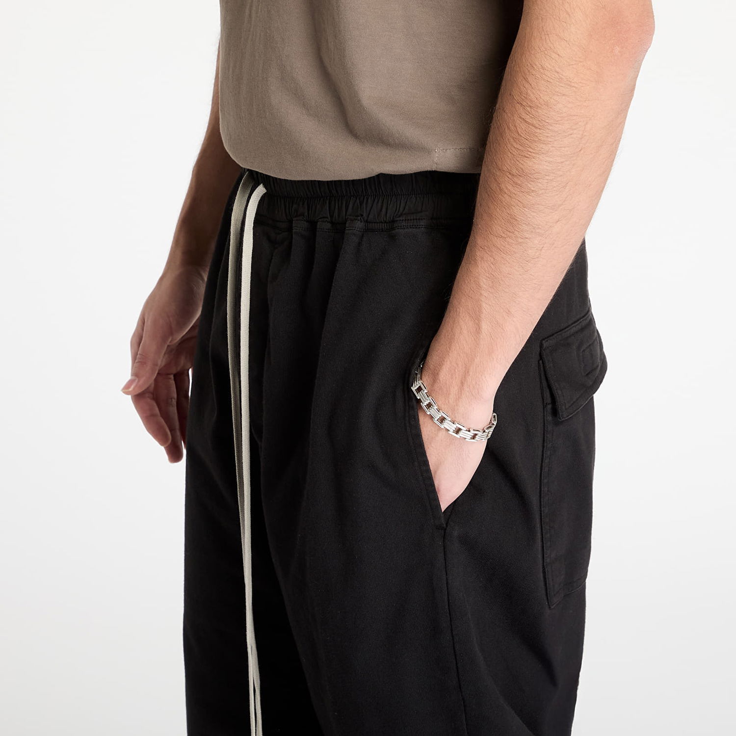 Shortsit Rick Owens Rick Owens DRKSHDW Drawstring Pods Shorts Musta | DU01E3380 RIGP 09, 1