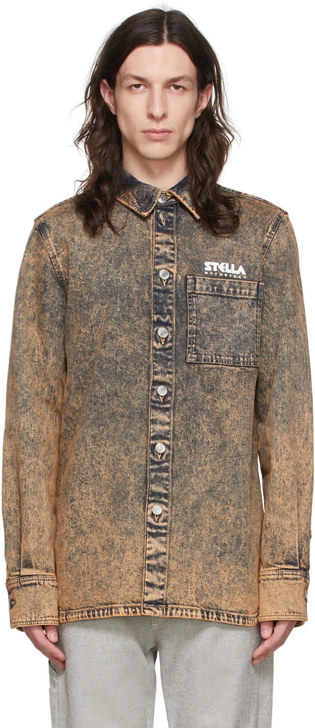 Paita Stella McCartney Stella McCartney Denim Shirt Ruskea | 6040903SOH82
