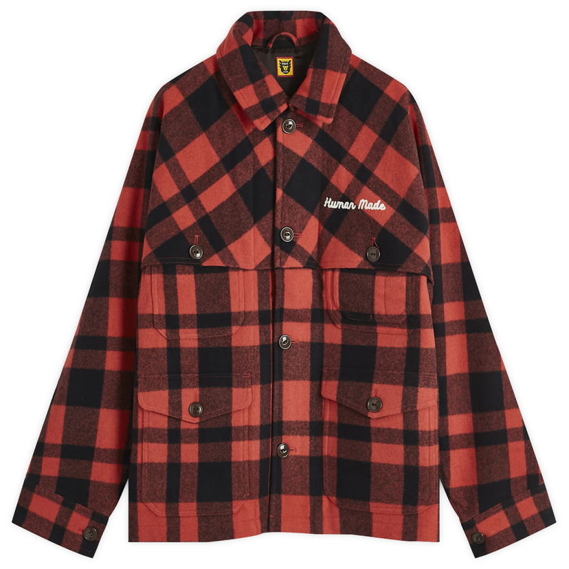 Paita Human Made Hunting Wool Jacket Punainen | HM28JK031-RD