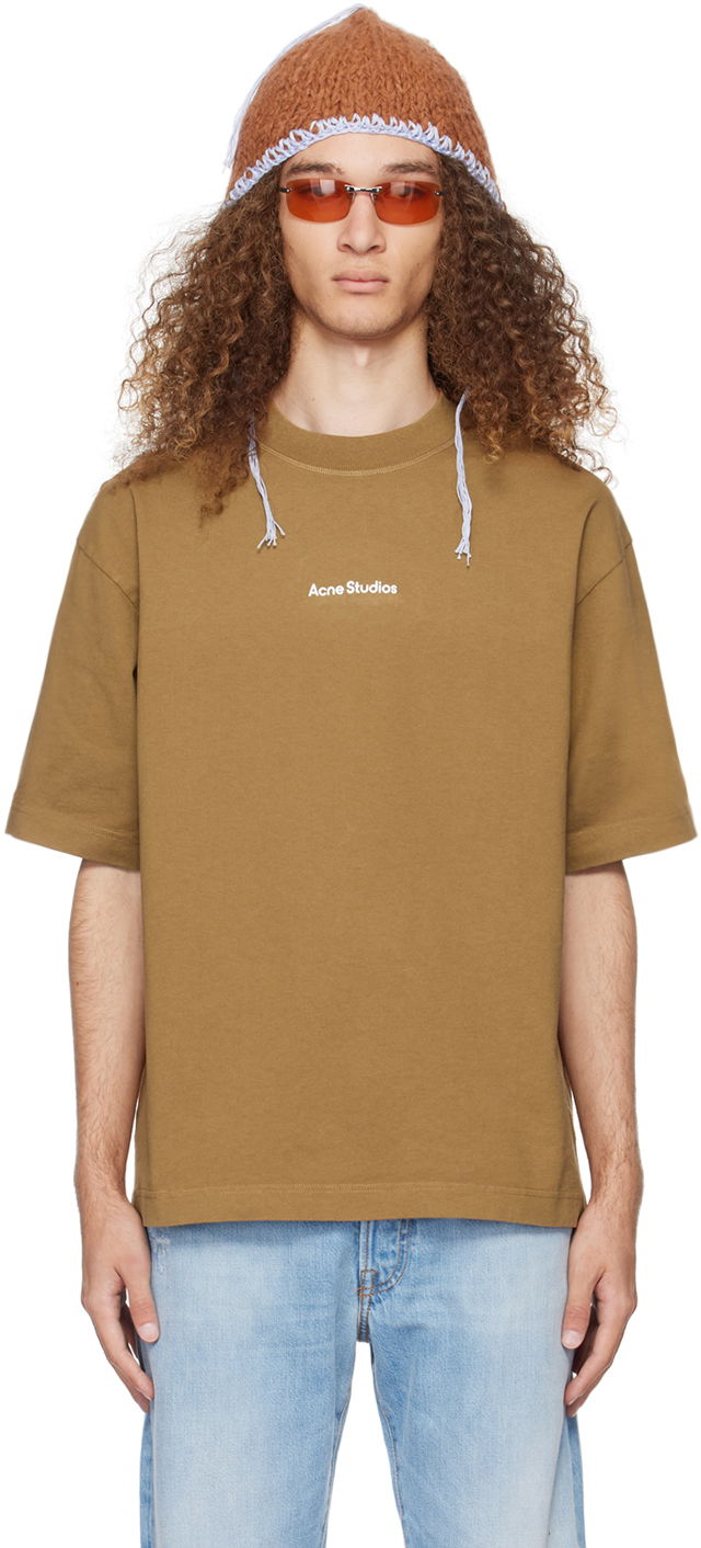 T-paita Acne Studios Printed T-Shirt Vihreä | BL0385-