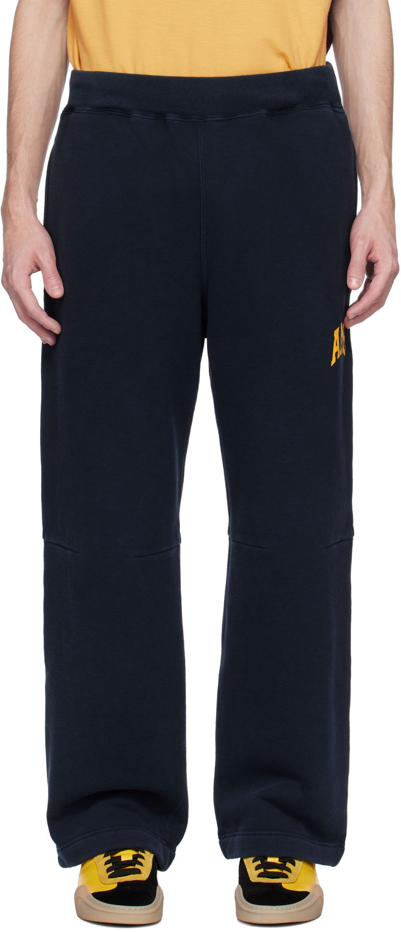 Verryttelyhousut Ambush AMBUSH 'AMB' Graphic Sweatpants Tummansininen | 12115336